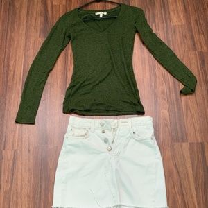 Express One Eleven Long Sleeve: XS